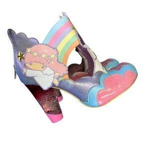 Irregular choice Sanrio little twin stars 40 us 9.5 10 NIB RARE Women's Heels